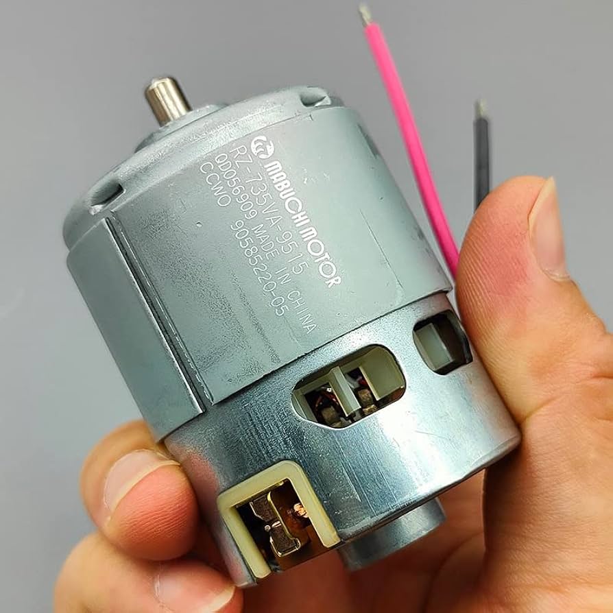 Kuraki　TAK DC MABUCHI RZ-735VA-A013 DC 12V-18V High Speed Power Impact